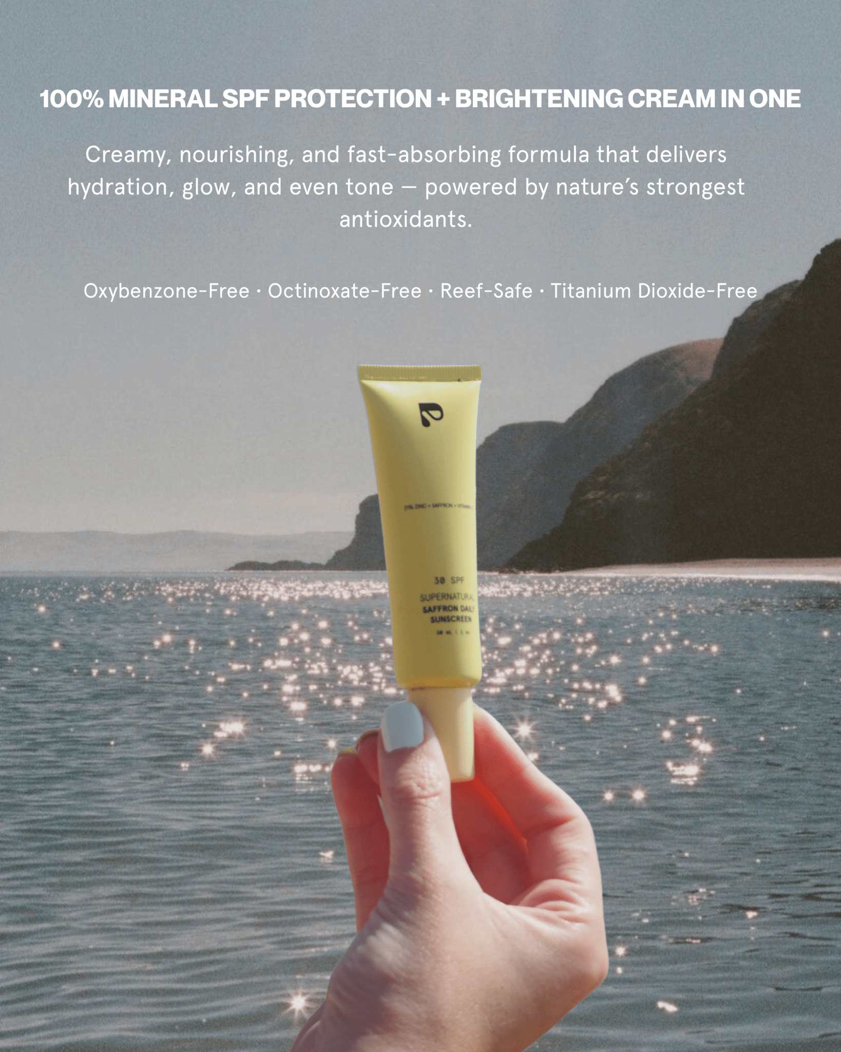 SUPERNATURAL SAFFRON DAILY SUNSCREEN
